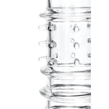 Osłona na penisa transparentna TPR A-Toys 15 cm