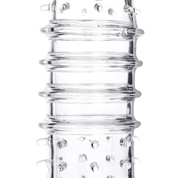 Osłona na penisa transparentna TPR A-Toys 15 cm
