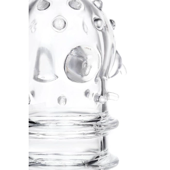 Osłona na penisa transparentna TPR A-Toys 15 cm