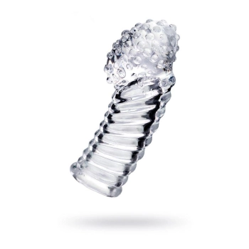 Przedłużka silikonowa A Toys Dale transparentna 8,5 cm