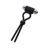 A-Toys Erection enhancing lasso Ect , black, silicone, 14cm