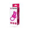 Silikonowy pierścień wibrujący Rabbi A Toys różowy 2.5 cm