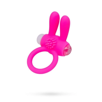 Silikonowy pierścień wibrujący Rabbi A Toys różowy 2.5 cm