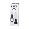 A-TOYS, Penis Pump, PVC, Black, 23.5 cm 3 cock rings included