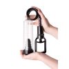 A-TOYS, Penis Pump, PVC, Black, 23.5 cm 3 cock rings included