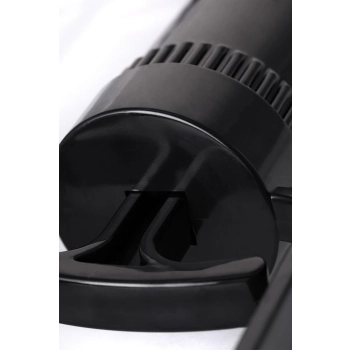 A-TOYS, Penis Pump, PVC, Black, 23.5 cm 3 cock rings included