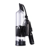 Pompka do penisa z wibracją A-Toys transparentna czarna 22,8 cm