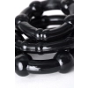 Pompka do penisa z wibracją A-Toys transparentna czarna 22,8 cm