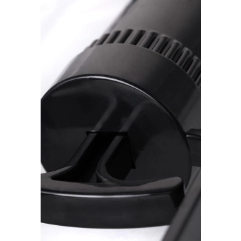 Pompka do penisa z wibracją A-Toys transparentna czarna 22,8 cm