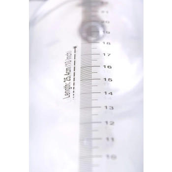 Pompka próżniowa A Toys PVC transparentna 27,5 cm z 3 pierścieniami