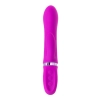 JOS JOLY, Vibrator with clitoral stimulator with WOW mode, silicone, fuchsia, 19.6 cm