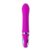 JOS JOLY, Vibrator with clitoral stimulator with WOW mode, silicone, fuchsia, 19.6 cm