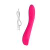 Wibrator punktu G JOS Twig silikonowy różowy USB 20,5 cm