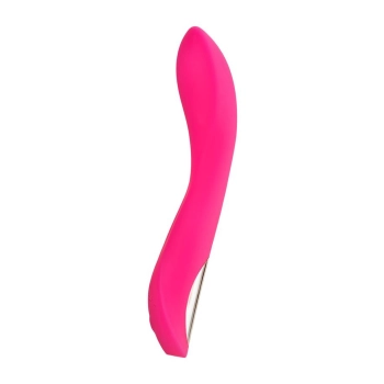 Wibrator punktu G JOS Twig silikonowy różowy USB 20,5 cm