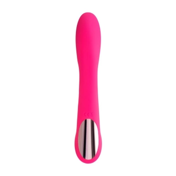 Wibrator punktu G JOS Twig silikonowy różowy USB 20,5 cm