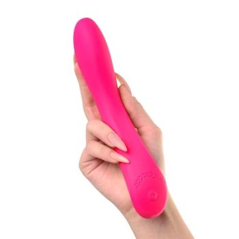 Wibrator punktu G JOS Twig silikonowy różowy USB 20,5 cm