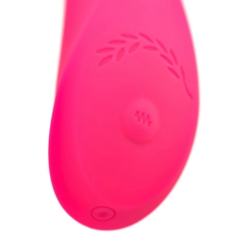 Wibrator punktu G JOS Twig silikonowy różowy USB 20,5 cm