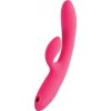 Wibrator króliczek ssący JOS Enila silikonowy różowy 23 cm USB