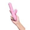 JOS Lixy vibrator, with Up&Down function, silicone, pink, 23 cm