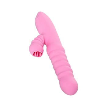 JOS Lixy vibrator, with Up&Down function, silicone, pink, 23 cm