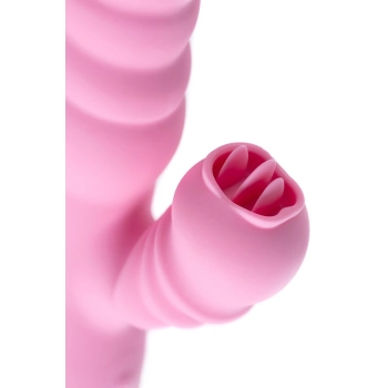 JOS Lixy vibrator, with Up&Down function, silicone, pink, 23 cm