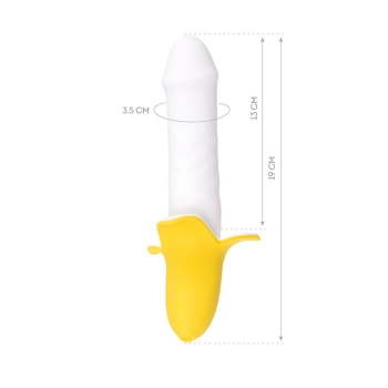 Wibrator punktu G silikonowy JOS B-nana 19 cm