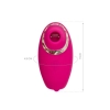 JOS Multifunctional stimulator of erogenous zones Nimka, silicone, pink, 9 cm