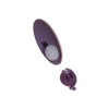 JOS Vibrating Egg with Friction Simulation  Bumpy, Silicone, Violet, 9 cm