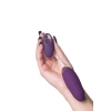 JOS Vibrating Egg with Friction Simulation  Bumpy, Silicone, Violet, 9 cm