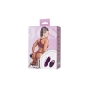 JOS Vibrating Egg with Friction Simulation  Bumpy, Silicone, Violet, 9 cm