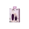 JOS Vibrating Egg with Friction Simulation  Bumpy, Silicone, Violet, 9 cm