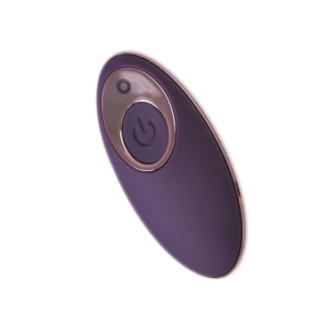 JOS Vibrating Egg with Friction Simulation  Bumpy, Silicone, Violet, 9 cm