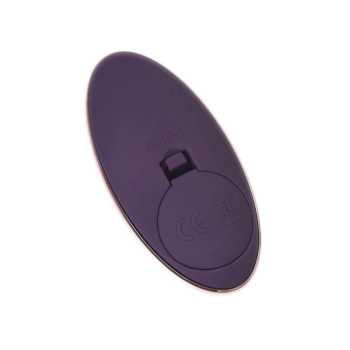 JOS Vibrating Egg with Friction Simulation  Bumpy, Silicone, Violet, 9 cm