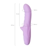 Wibrator obrotowy JOS Merry Gor fioletowy USB 20.7 cm