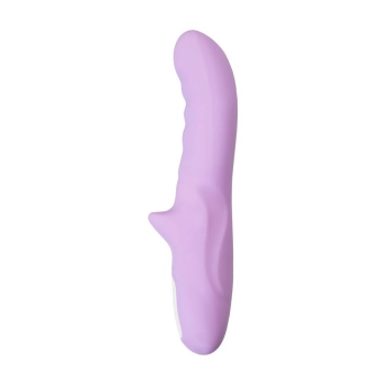 Wibrator obrotowy JOS Merry Gor fioletowy USB 20.7 cm