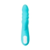 Wibrator króliczek rotacyjny JOS MERRY SWI niebieski silikonowy 20.7 cm USB