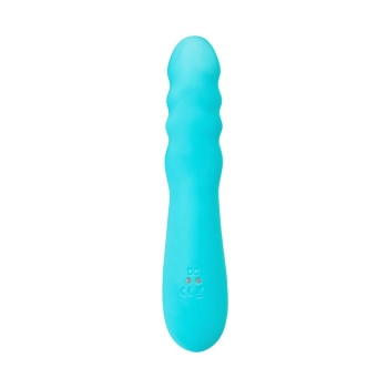 Wibrator króliczek rotacyjny JOS MERRY SWI niebieski silikonowy 20.7 cm USB