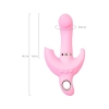 Wibrator króliczek obrotowy JOS Twistme różowy silikonowy USB 19.5 cm