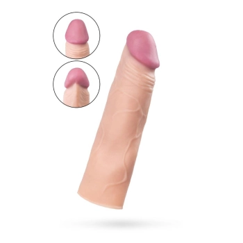 Nakładka na penisa Softskin cielista A-Toys