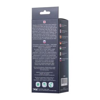 Dildo żelowe świecące Beyond by Toyfa Clark Glow zielone 16,5cm