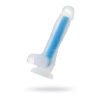 Dildo żelowe świecące Bruce Glow niebieskie 16,5 cm Beyond