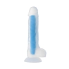 Dildo żelowe świecące Bruce Glow niebieskie 16,5 cm Beyond