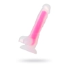 Dildo żelowe świecące Peter Glow Beyond różowe 16,5 cm