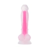 Dildo żelowe świecące Peter Glow Beyond różowe 16,5 cm