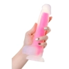 Dildo żelowe świecące Peter Glow Beyond różowe 16,5 cm