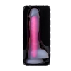 Dildo żelowe świecące Peter Glow Beyond różowe 16,5 cm