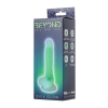 Dildo żelowe świecące zielone 13cm Beyond by Toyfa
