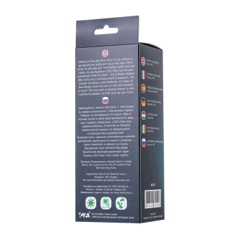 Dildo żelowe świecące zielone 13cm Beyond by Toyfa