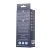 Dildo Matt Glow świecące w ciemności niebieskie 18 cm