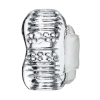 Wibrujący masturbator Lingam Khani transparentny 9 cm